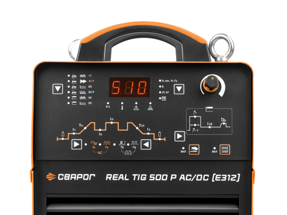Аппарат аргонодуговой сварки Сварог REAL TIG 500 P AC/DC (Е312)