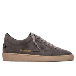 Men’s Ball Star in Gray Suede with Tonal Star