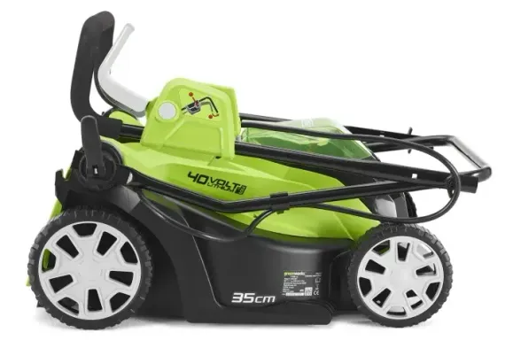 Газонокосилка аккумуляторная "GREENWORKS" G40LM35K2 2501907UB