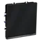 Проходной переключатель одноклавишный с подсветкой Voltum S70 Графит VLS010407