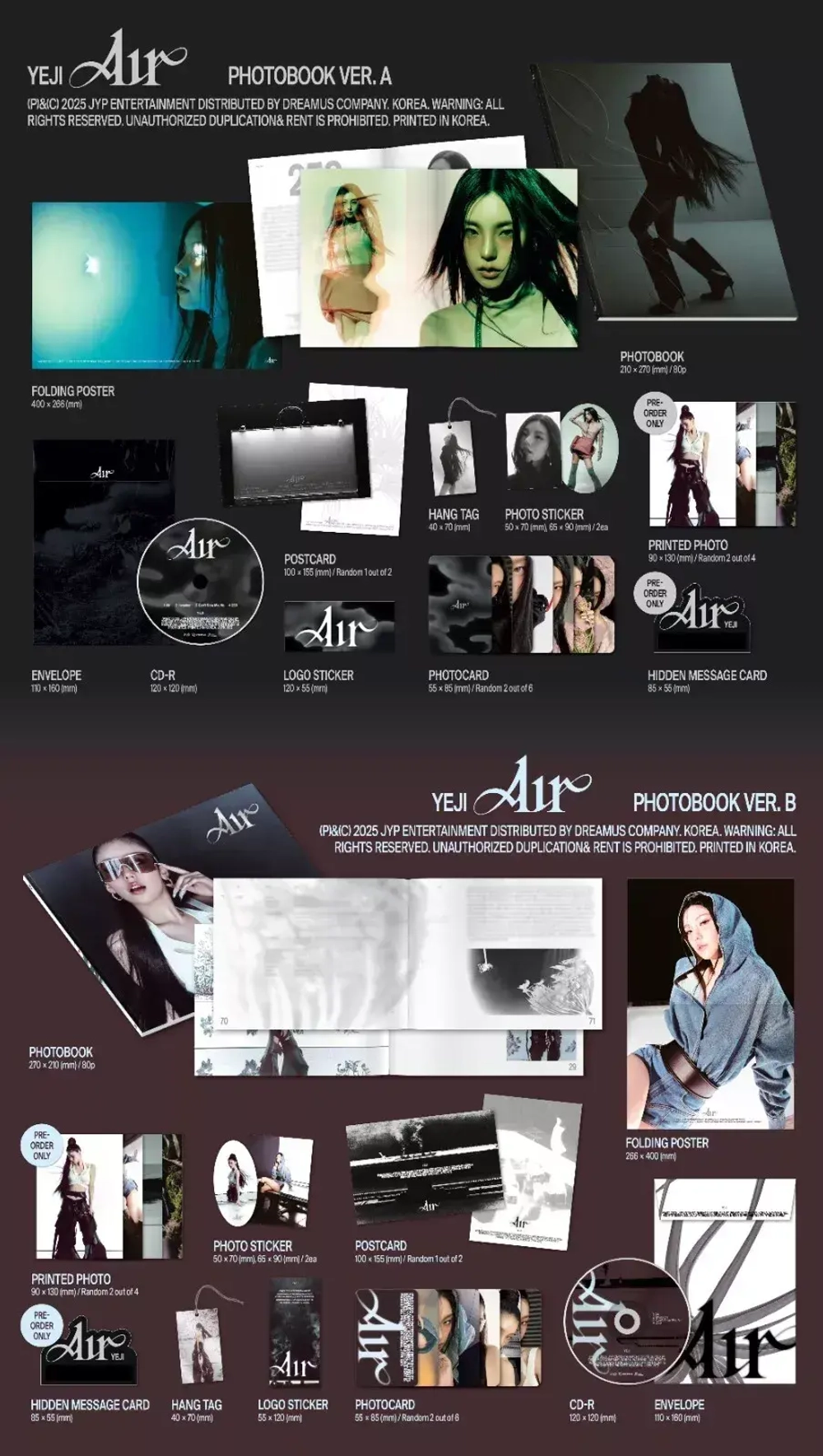 Альбом YEJI - Air [Photobook ver.] (A ver.) (с дефектом)
