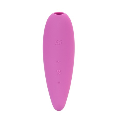 Вакуумно-волновой стимулятор Satisfyer Curvy 3+ с возможностью управления через приложение розовый