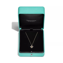 Подвеска из жёлтого золота с бриллиантами, Tiffany ⚜️Lynn, В наличии