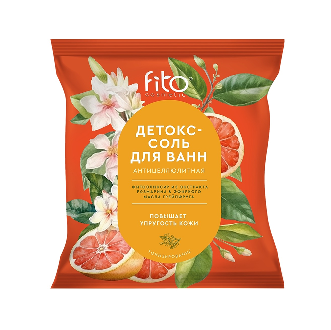 Соль для ванн Fito Cosmetic Elixirica Антицеллюлитная 500 г