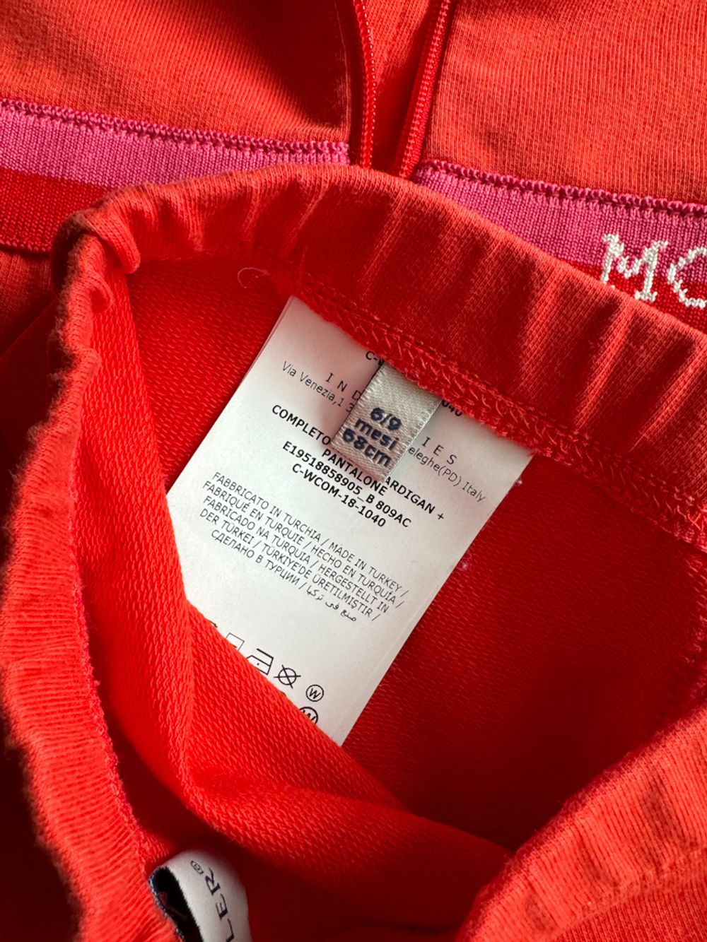 Хлопковый комплект Moncler, 68