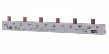 Гребенка 2 фазная 63A 12 мод. PS2/12 ABB