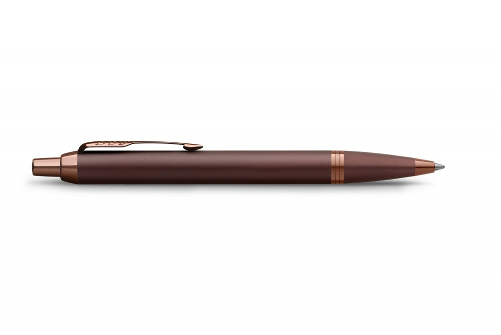Подарочный набор:Шариковая ручка Parker IM Monochrome Brown, стержень:M, цвет чернил: blue, в подарочной упаковке и Ежедневник коричневый.