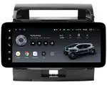 Магнитола для Toyota Land Cruiser 200 2007-2015 (экран климата внизу) - Teyes LUX ONE ROUND монитор 12.3" 2K QLED на Android 10, Быстрая, CarPlay, 4G SIM-слот