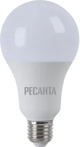 Лампа светодиодная РЕСАНТА LL-R-A80-20W-230-4K-E27 — фото 1