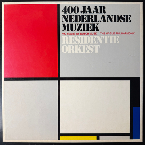 Residentie Orkest ‎– 400 Jaar Nederlandse Muziek 6LP (Голландия 1979г.)
