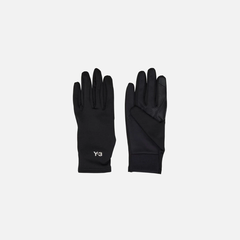 Перчатки Y-3 Run Black