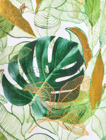 Кашпо TREEZ Effectory Savage Garden Чаша Botanical в-29 см, д-33 см 41.33-25-24-126-GN-33