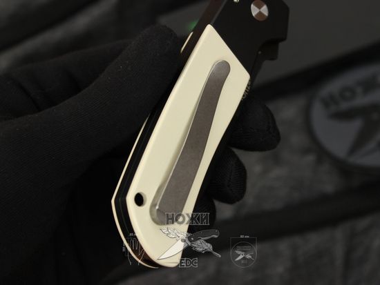 Складной нож Pro-Tech BT2752 Terzuola Tuxedo ATCF c клинком из стали CPM-Magnacut, рукоять алюминий / микарта