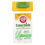 Arm & Hammer, Essentials™, дезодорант с натуральными дезодорирующими компонентами, розмарин и лаванда, 71 г (2,5 унции)