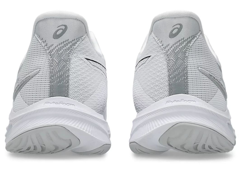 Мужские кроссовки для бадминтона/сквоша Asics Netburner Мячistic FF 4 - white/pure silver