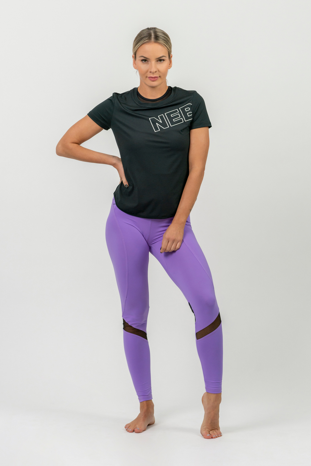 ЛЕГГИНСЫ FIT ACTIVEWEAR HIGH-WAIST LEGGINGS 443 Лиловые