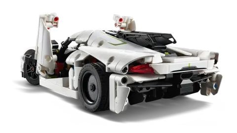 Конструктор LEGO Technic 42184 Гиперкар Koenigsegg Jesko Absolut Белый