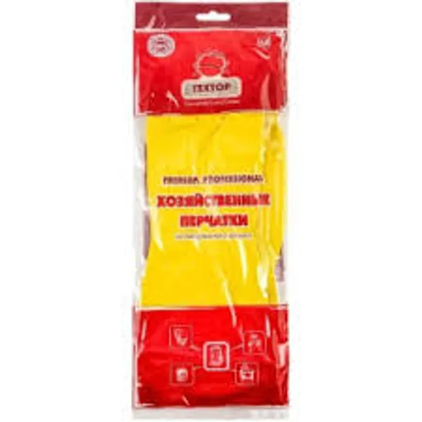 Перчатки резиновые прочные "Premium Pro Textop" S(12пар/уп)