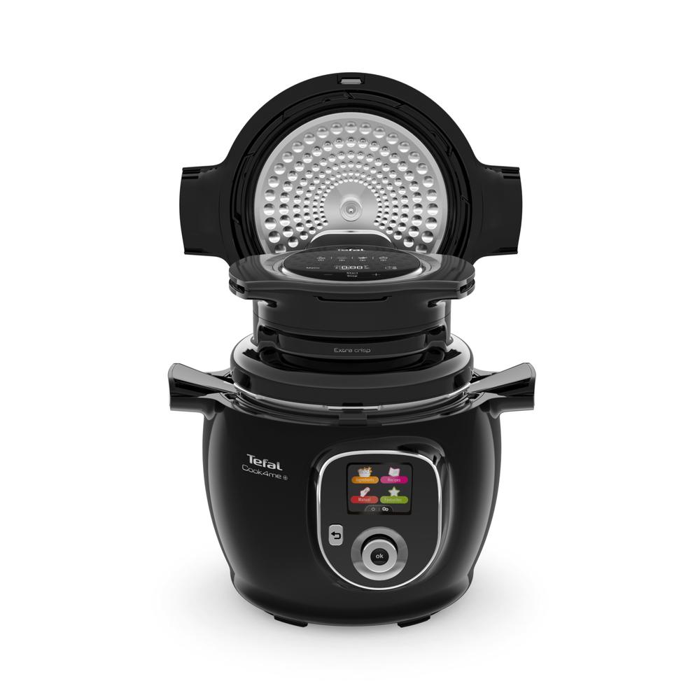 Мультиварка-скороварка Tefal Cook4me Touch CY912832 + насадка с функцией гриля EY150830