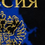 Обложка для паспорта, тиснение "Герб", ПВХ, ассорти, 1шт, STAFF, 237580