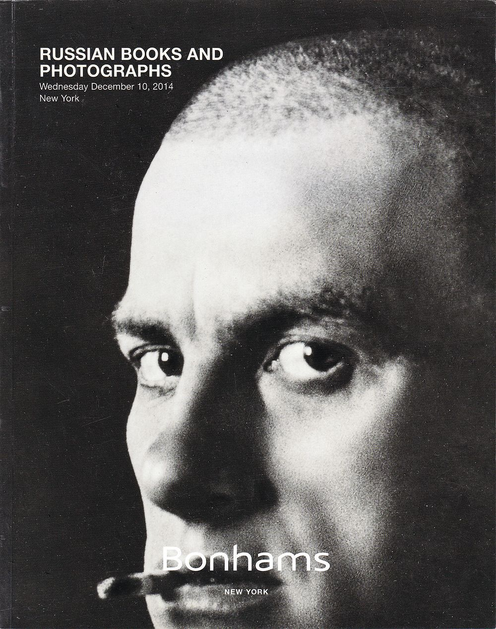 Каталог аукциона Bonhams, Нью-Йорк, Русские книги и фотографии от 10 декабря 2014 года