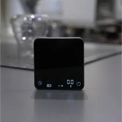 Весы кофейные портативные черные 0,1-2000гр 9,2*8,7 см h1,5 см USB зарядка P.L. Barbossa