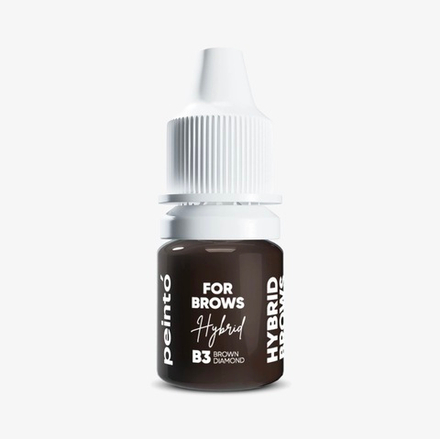 Пигмент гибридный для бровей B3 Brown Diamond (5ml) peinto