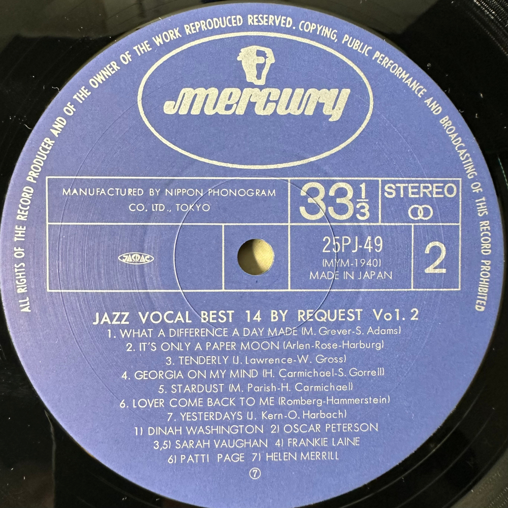 Сборник Jazz Vocal Best 14 By Request Vol. 2 (Япония)