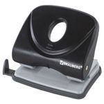 Дырокол BRAUBERG "Original", до 25 листов, черный, 222542