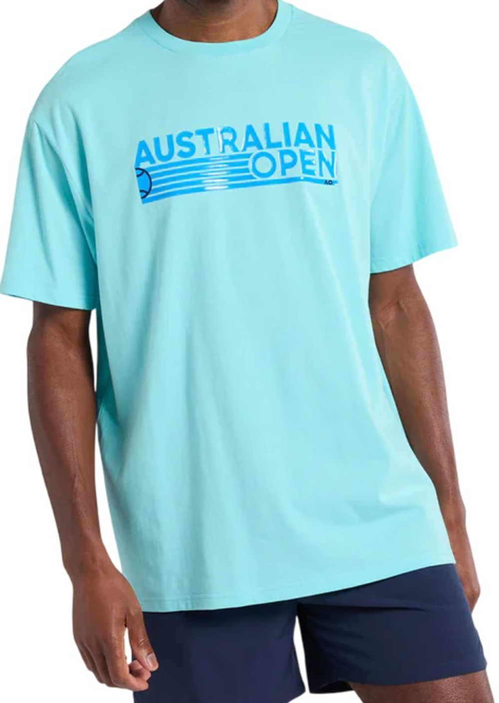 Мужская теннисная футболка Australian Open Retro Graphic - Мятный