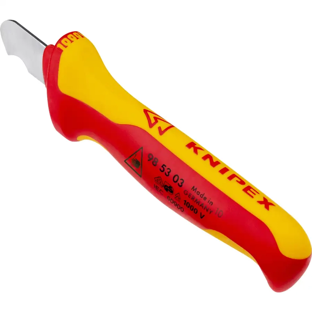 Нож для удаления оболочки круглого кабеля 155 мм Knipex 98 53 03