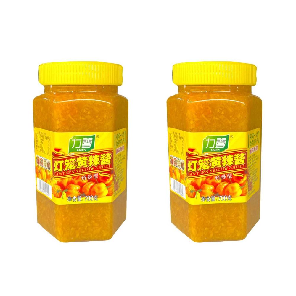 Соус Lizun Yellow lantern chilli 700 г, 2 шт