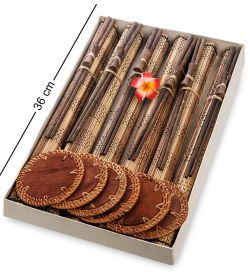 Decor and Gift 63-037-01 Набор для сервировки стола на 6 персон (о.Бали)