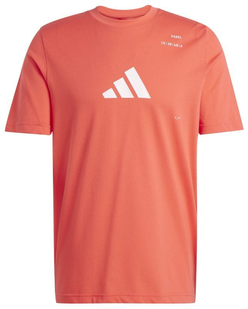 Мужская теннисная футболка Adidas Padel Category Graphic - красный