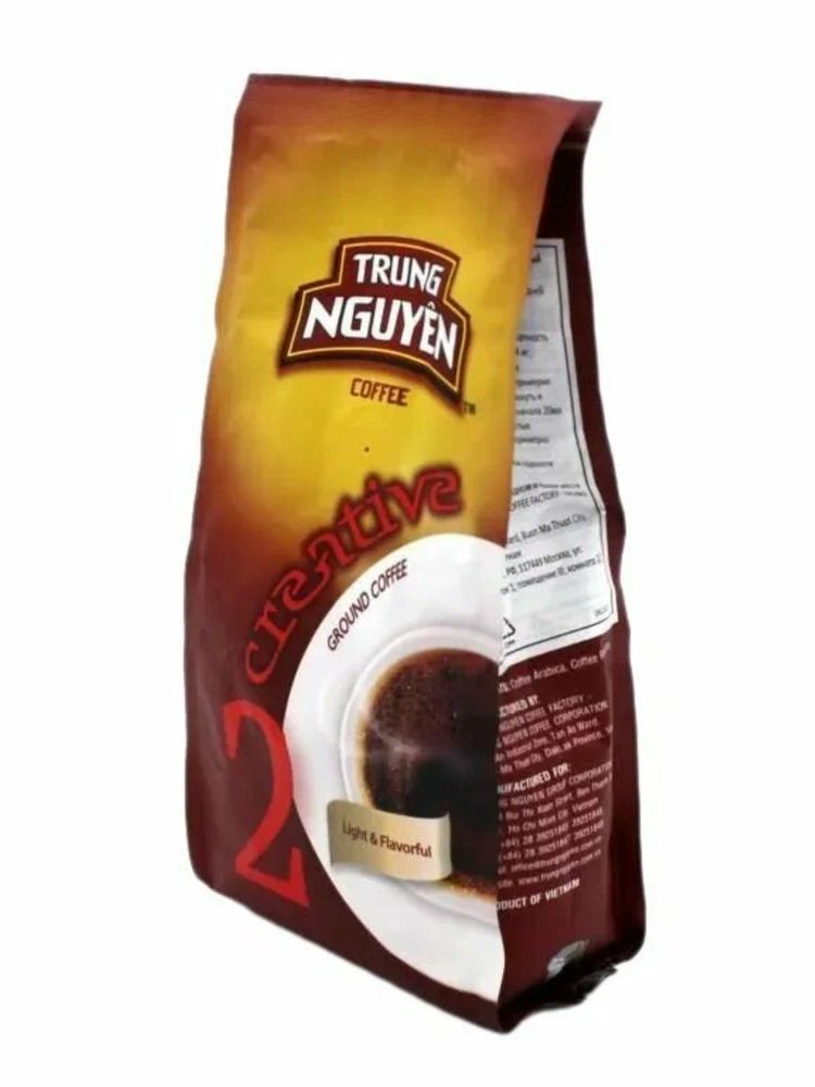 Кофе молотый Trung Nguyen Creative №2, 250 г, 4 шт