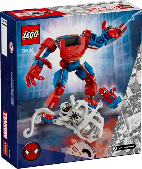 Конструктор LEGO Marvel 76308 Робот-паук против Анти-Венома