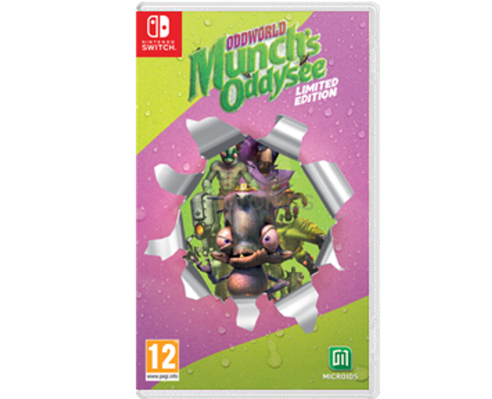 Oddworld: Munch's Oddysee Limited Edition (NS) NEW