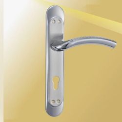 Ручки на планке DAMX 412L SN/CP
