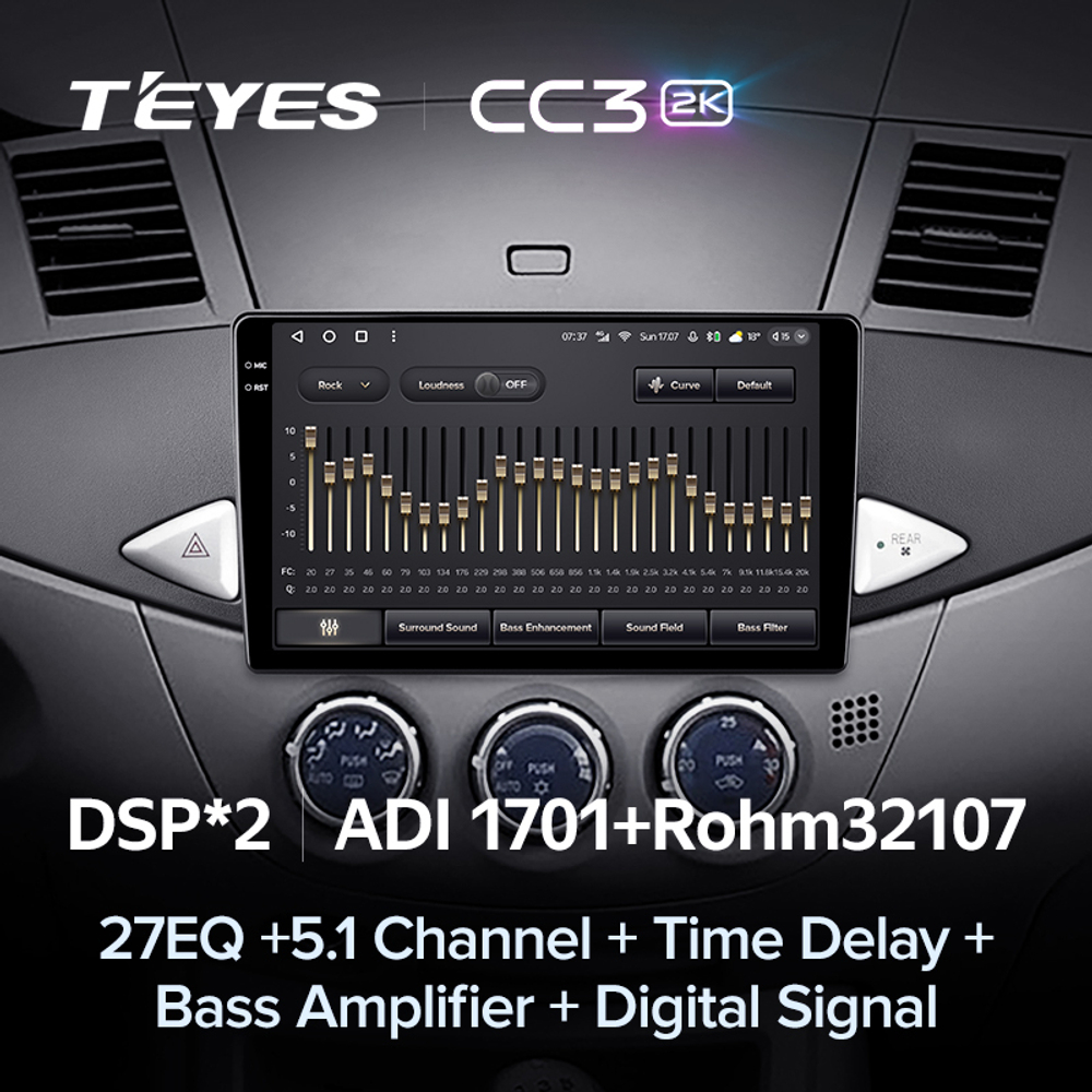 Teyes CC3 2K 9"для Mitsubishi Zinger 2005-2014