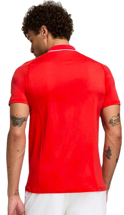 Мужское теннисное поло Wilson Team Seamless 2.0 - infrared