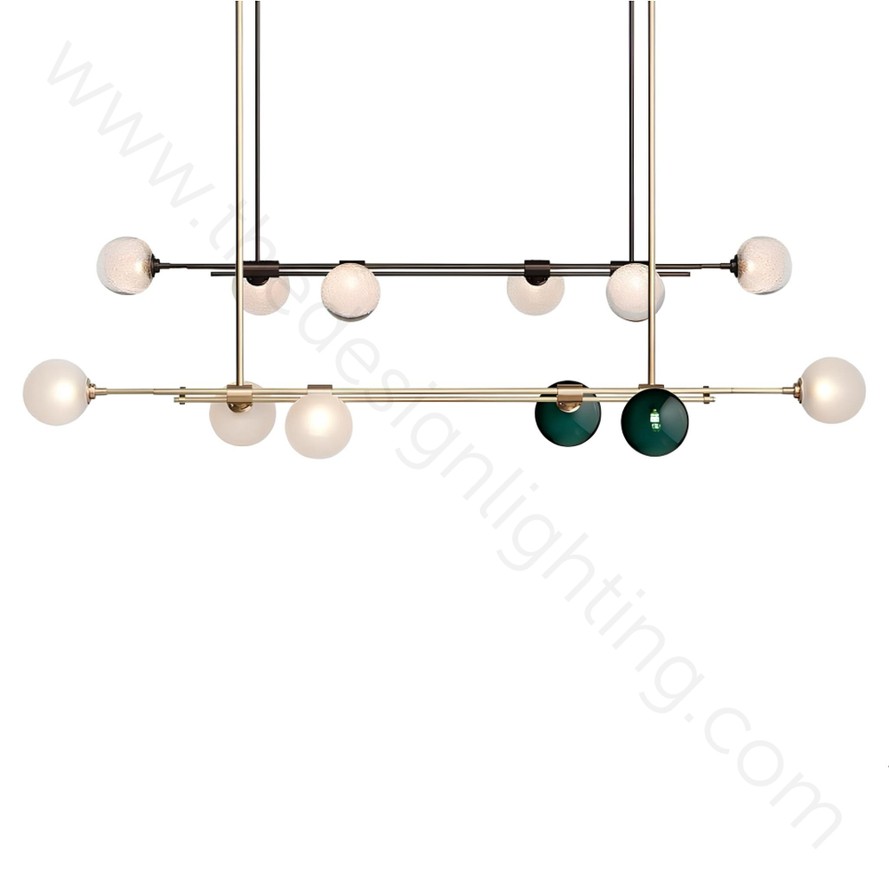 Chandelier  horizontal Trilogy Horizontal by Articolo Studio