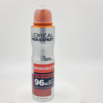 L'ORAL Men Expert Дезодорант-спрей Invincible High Performance 96 ч для мужчин 150 мл (Франция)