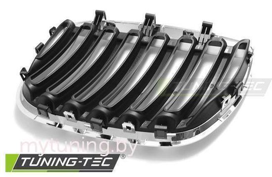 Решетка (ноздри) радиатора CHROME для BMW X5 E53 LCi