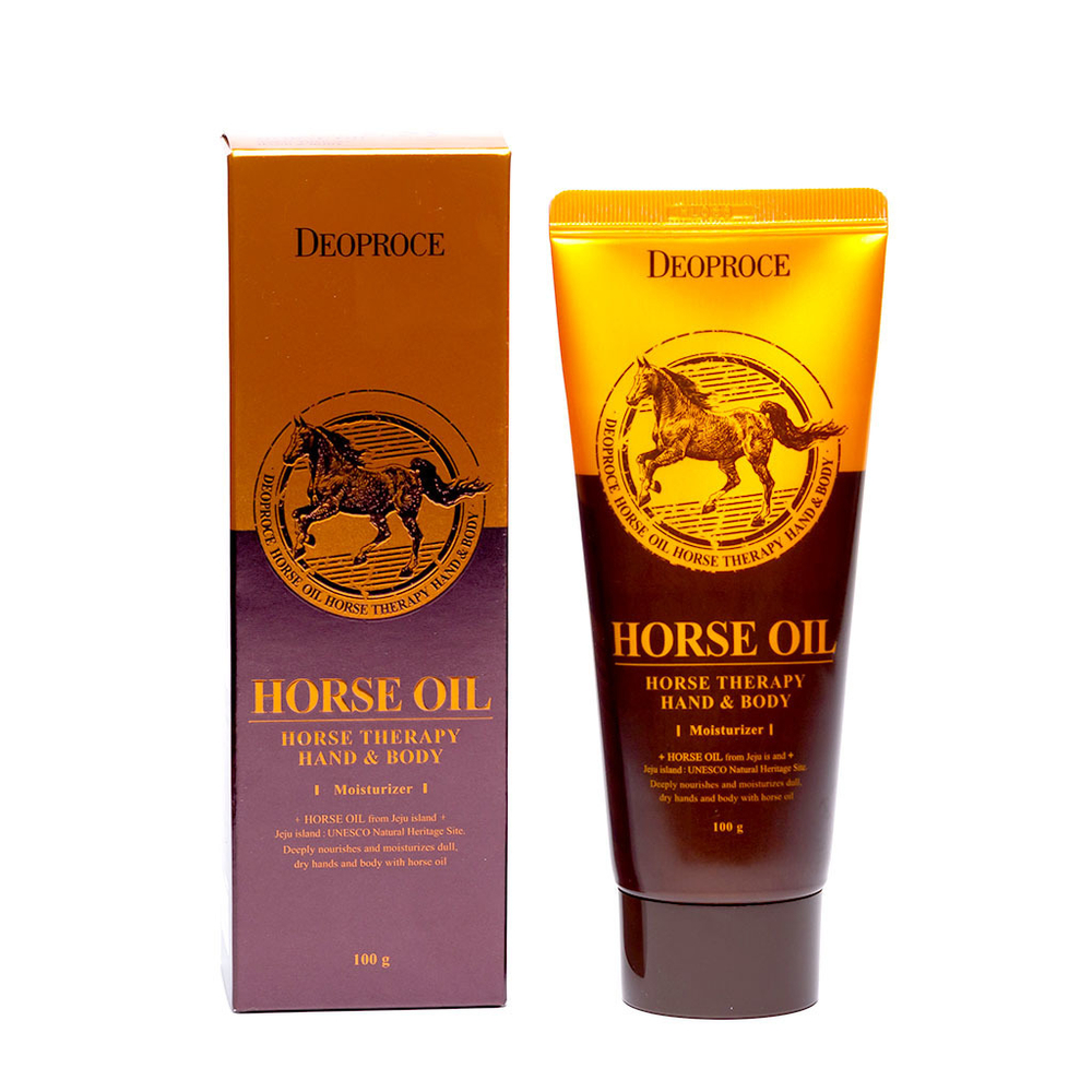 Крем для тела и рук с лошадиным жиром Deoproce Hand & Body Horse Oil 100 мл