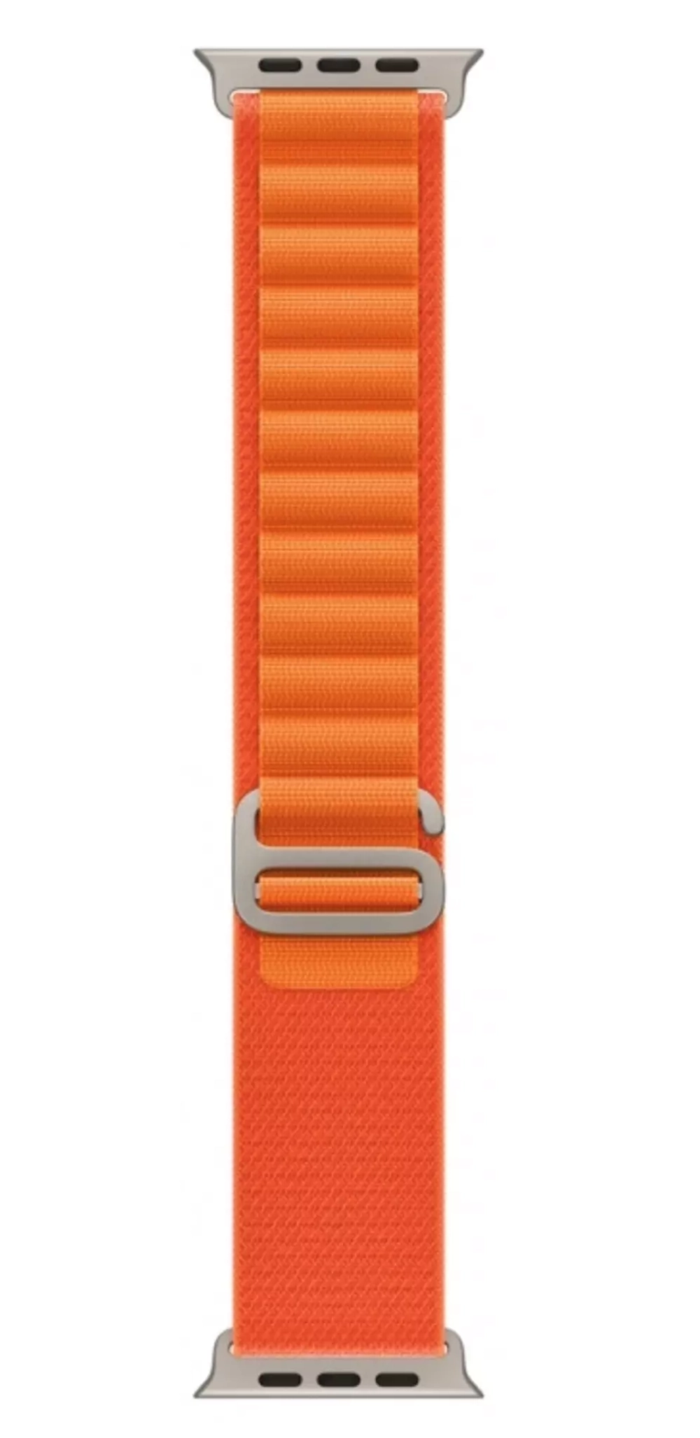 Apple Watch Ultra, 49 мм, корпус из титана, ремешок Alpine оранжевого цвета