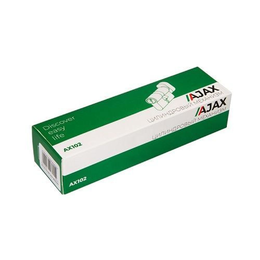 Цилиндровый механизм AJAX AX100/80 (30+10+40) CP хром 5 кл /39835/