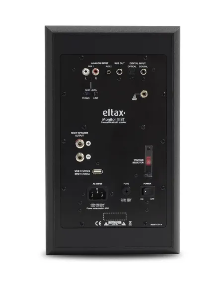 ELTAX Monitor III BT Phono Black