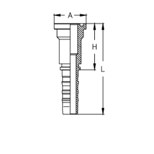 Фитинг DN 20 SFS 1 47.6 CS