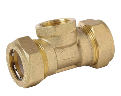 Тройник для гоф. трубы 32х1"Fх32 VER-PRO (16/2шт)