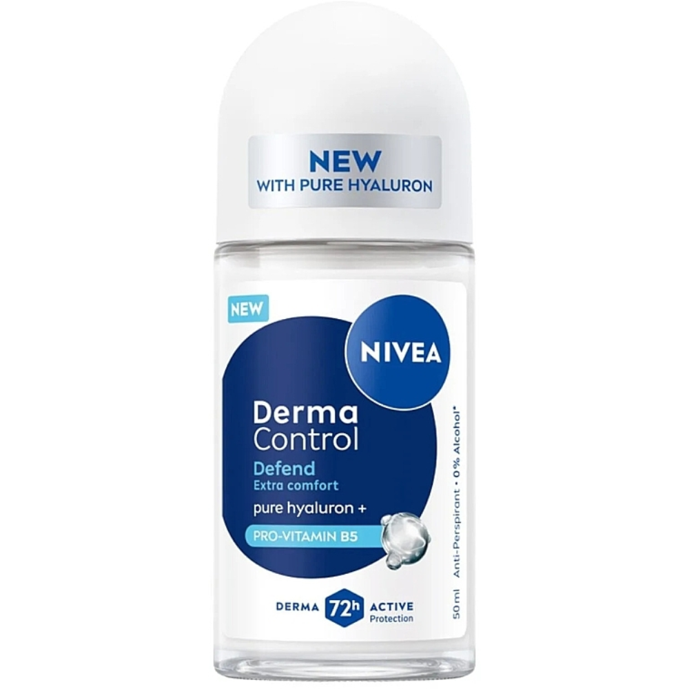 Антиперспирант Nivea Derma Control Defend Экстра Комфорт ролик 50 мл